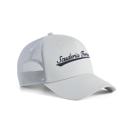 Czapka baseballowa szara męska SF Trucker Scuderia Ferrari F1 2026