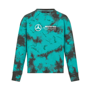 Bluza Crew Neck Tie Dye Mercedes AMG F1