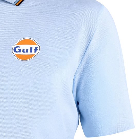 Koszulka polo Gulf Sparco błękitna