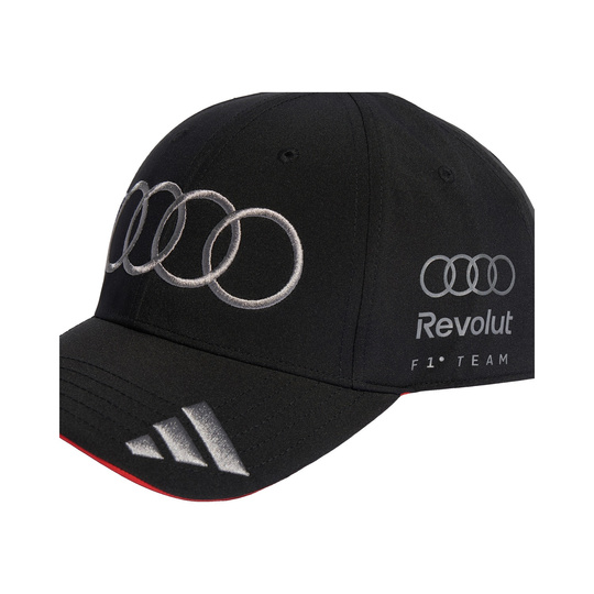 Czapka z daszkiem Nico Hulkenberg Audi Revolut F1 2026 czarna