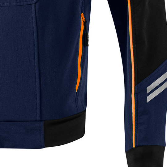 Kurtka Tech Sparco granatowa/pomarańczowa