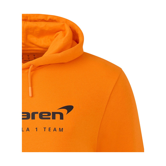 Bluza dziecięca z kapturem Essential pomarańczowa McLaren F1 