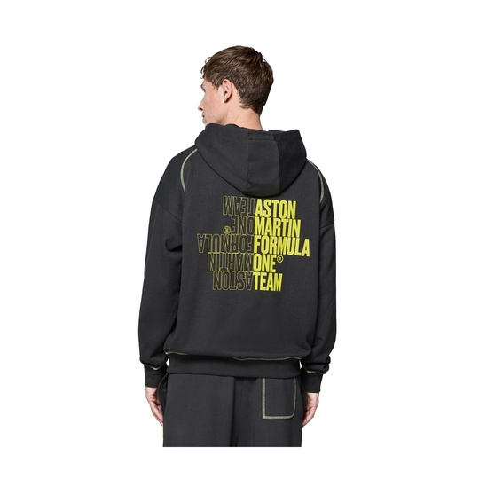Bluza z kapturem Hoody FW Aston Martin F1 czarna