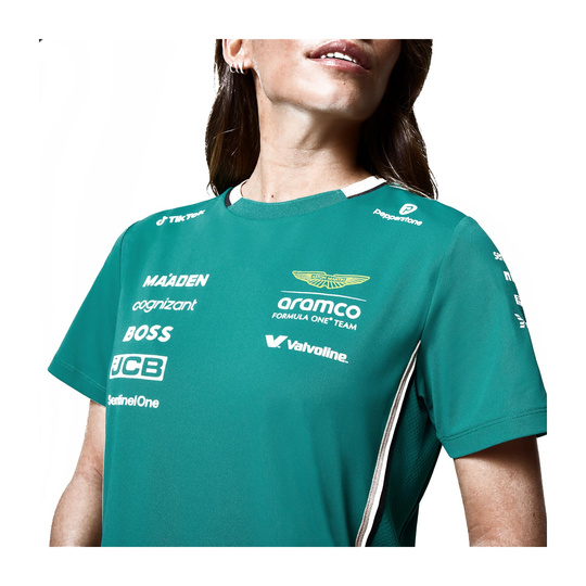 Koszulka t-shirt damska Team Aston Martin F1 2025