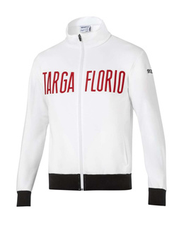 Bluza rozpinana Targa Florio #F2 Sparco biała Bluza rozpinana Targa Florio #F2 Sparco biała