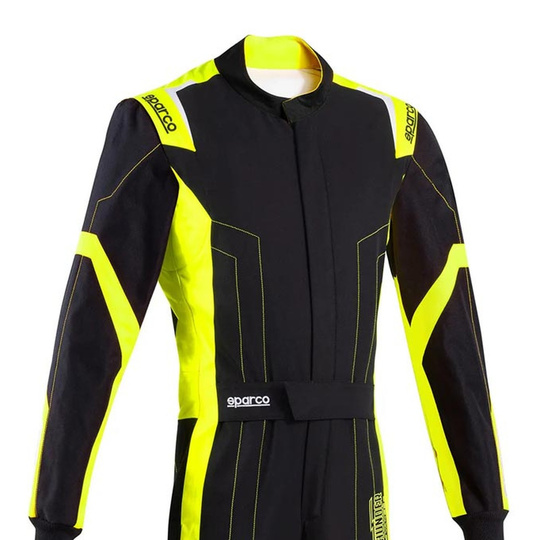 Kombinezon Sparco Thunder czarny/żółty (FIA)