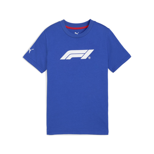 Koszulka t-shirt dziecięca Logo niebieska Formula 1 2025