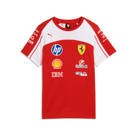 Koszulka T-shirt dziecięca Team Ferrari F1 2026