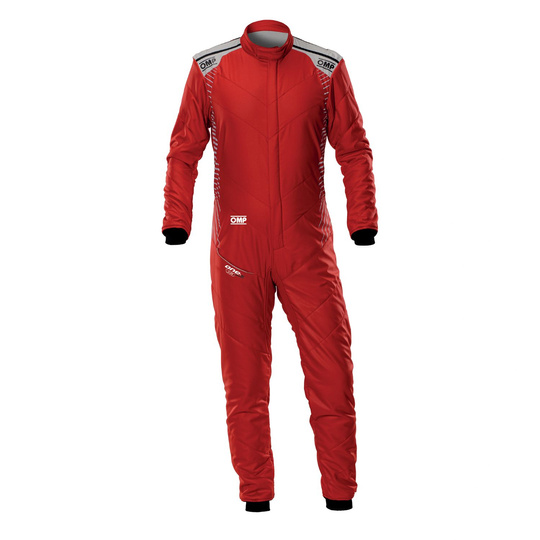 Kombinezon OMP ONE-S AIR czerwony (FIA)