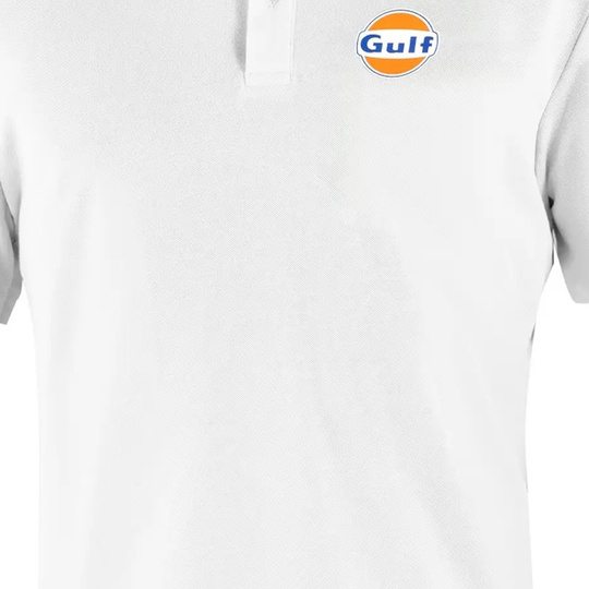 Koszulka polo Gulf Sparco biała