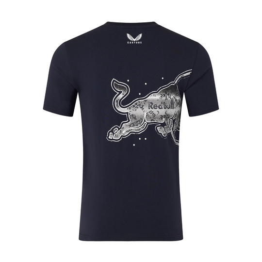Koszulka t-shirt dziecięca Graphic Bull Red Bull Racing F1 2026 granatowa