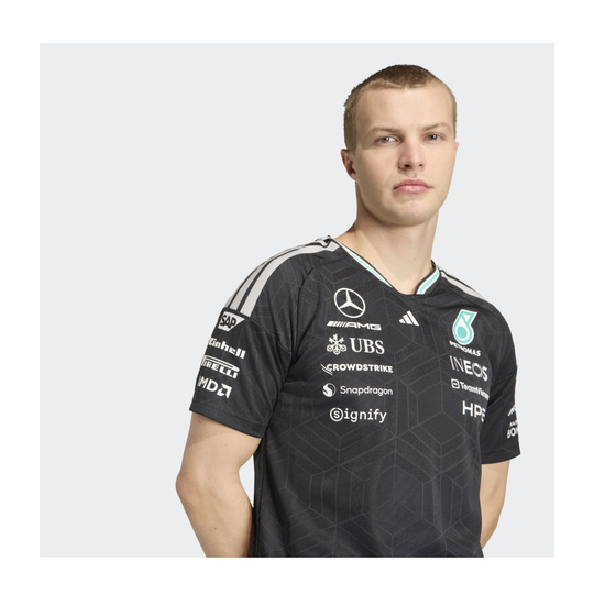 Koszulka t-shirt Authentic Team Mercedes AMG F1 2026 czarna