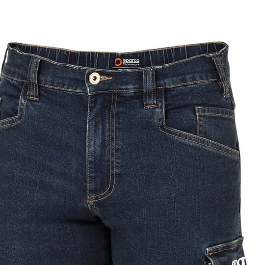 Spodnie Tech Jeans Denim Sparco
