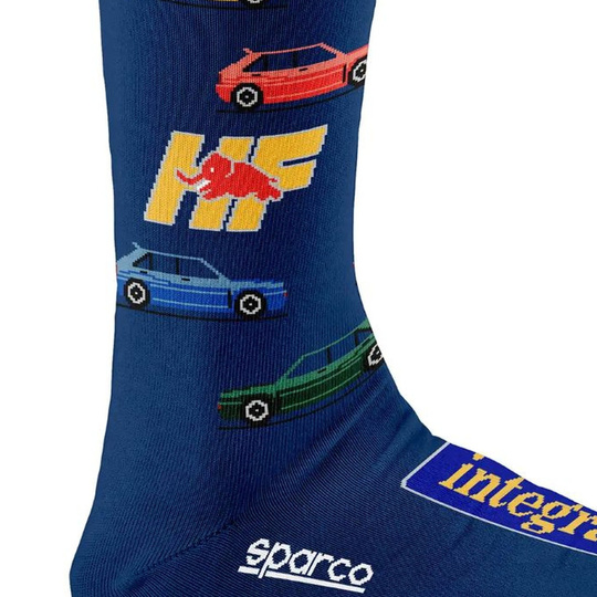 Skarpety Lancia Collection Sparco granatowe
