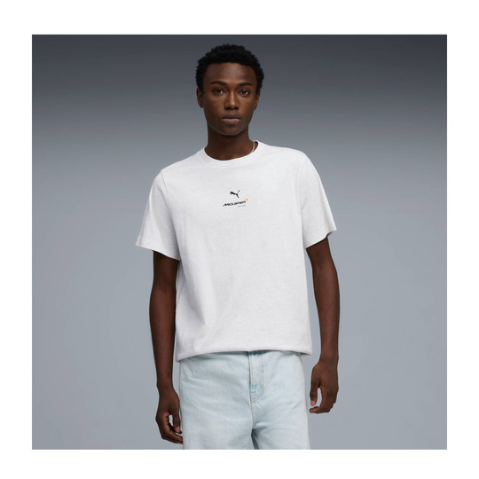 Koszulka t-shirt męska biała Small Logo McLaren F1 2026
