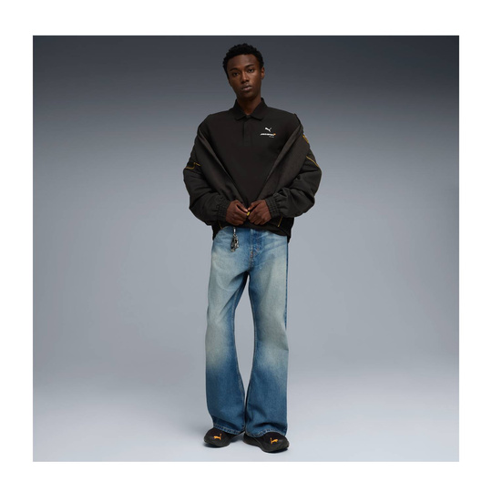 Koszulka polo męska czarna Essential McLaren F1 2026