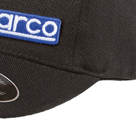 Czapka z daszkiem Flexfit Sparco czarna