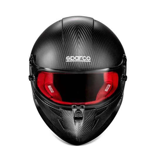 Kask zamknięty Sparco STEALTH RF CARBON czerwony (FIA)
