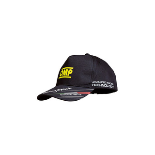 Czapka z daszkiem dziecięca Racing Spirit OMP czarna Czapka z daszkiem dziecięca Racing Spirit OMP czarna