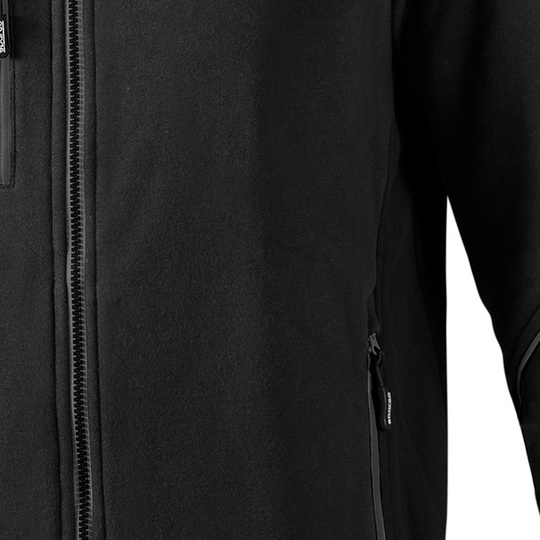 Bluza z kapturem rozpinana Tech Sparco czarna