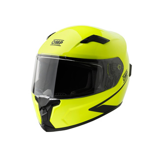 Kask zamknięty kartingowy OMP CIRCUIT EVO 2 żółty