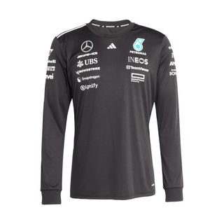 Koszulka z długim rękawem Team Mercedes AMG F1 czarna Koszulka z długim rękawem Team Mercedes AMG F1 czarna