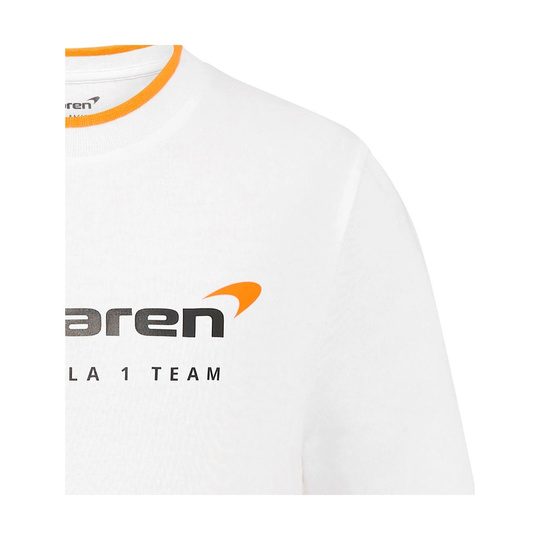 Koszulka t-shirt dziecięca Essential biała McLaren F1 