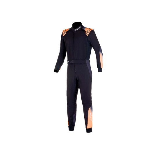 Kombinezon Alpinestars KMX-5 V3 czarny/pomarańczowy (FIA)