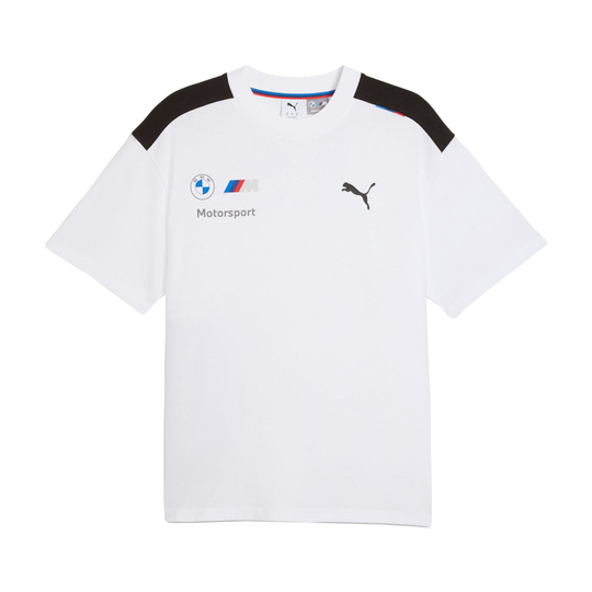 Koszulka t-shirt męska biała Drivers Team BMW Motorsport 2026