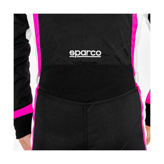 Kombinezon dziecięcy Sparco Kerb MY20 czarny/różowy (CIK)