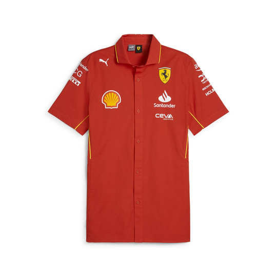 Koszula męska wyjściowa Team Ferrari F1 2024