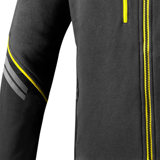 Bluza z kapturem rozpinana Tech Sparco szara
