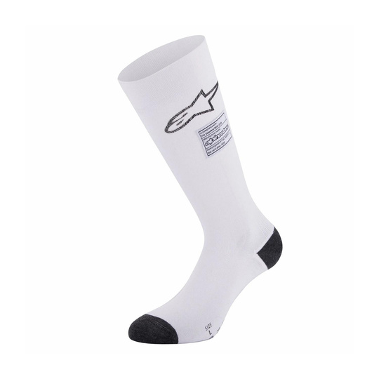 Skarpety Alpinestars ZX V4 białe (FIA)