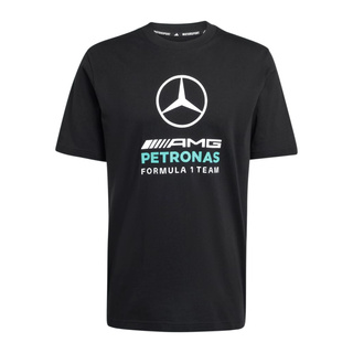 Koszulka t-shirt Large Logo Mercedes AMG F1 2026 czarna Koszulka t-shirt Large Logo Mercedes AMG F1 2026 czarna