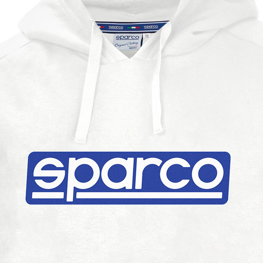 Bluza z kapturem Original Sparco biała