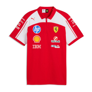 Koszulka polo Team Scuderia Ferrari F1 2026 Koszulka polo Team Scuderia Ferrari F1 2026