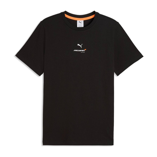 Koszulka t-shirt męska czarna Small Logo McLaren F1 2026