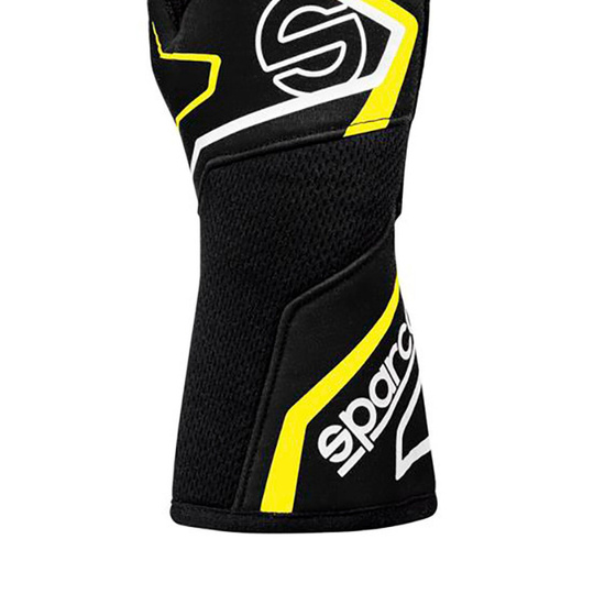 Rękawice Sparco Tide+ czarne/żółte (FIA)