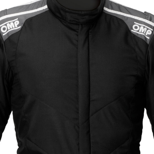 Kombinezon OMP ONE EVO AIR czarny/szary (FIA)
