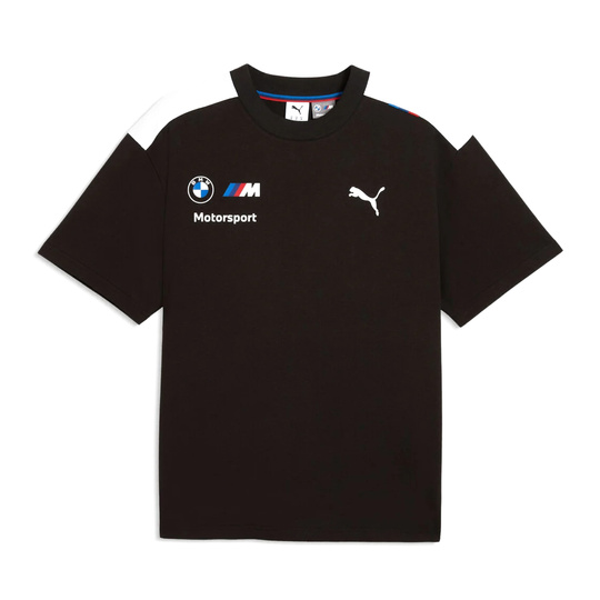 Koszulka t-shirt męska czarna Drivers Team BMW Motorsport 2026