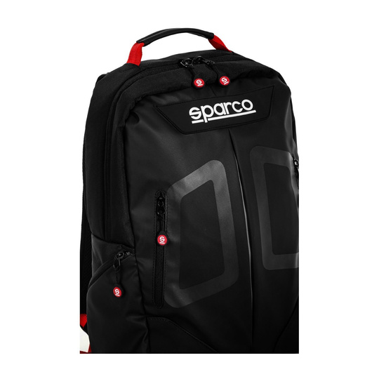 Plecak Stage Sparco czarny/czerwony