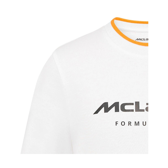 Koszulka t-shirt dziecięca Essential biała McLaren F1 