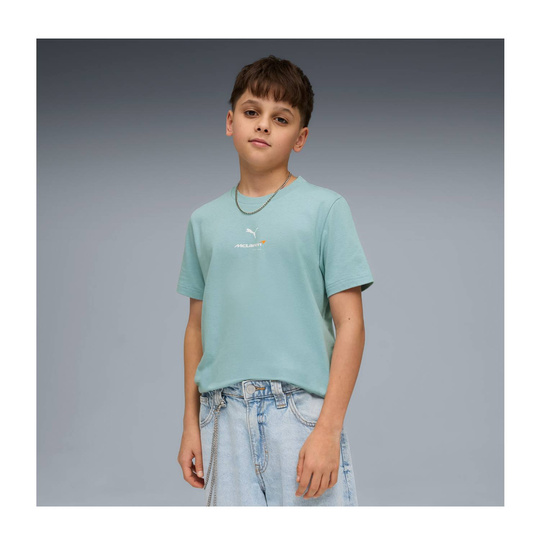 Koszulka t-shirt dziecięca Small Logo McLaren F1 2026 niebieska
