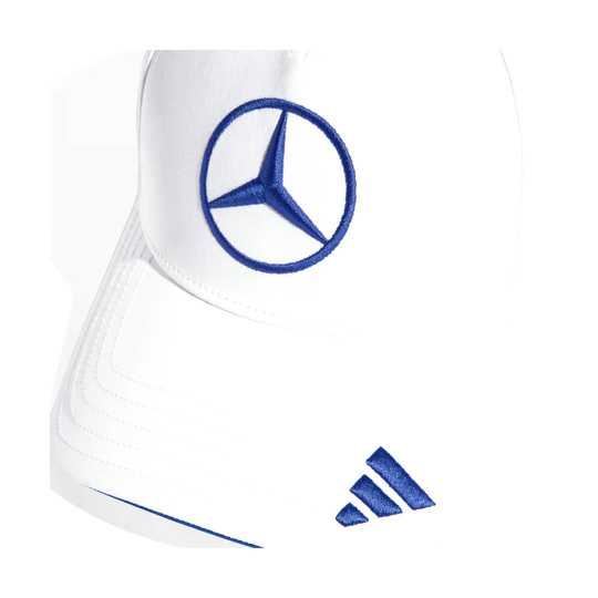 Czapka męska baseballowa biała Kimi Antonelli Mercedes AMG F1 2026