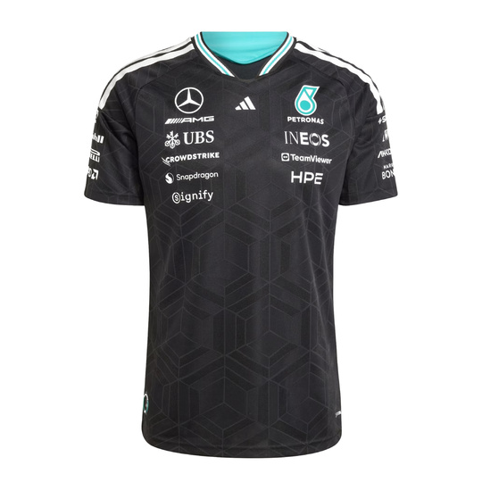 Koszulka t-shirt Authentic Team Mercedes AMG F1 2026 czarna