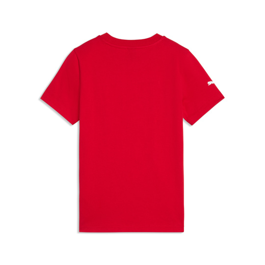 Koszulka t-shirt dziecięca Large Logo Scuderia Ferrari F1 2026 czerwona