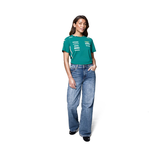 Koszulka t-shirt damska Team Aston Martin F1 2025