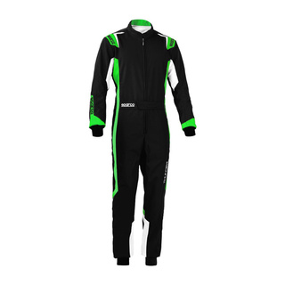 Kombinezon Sparco Thunder MY22 czarny/zielony (CIK) Kombinezon Sparco Thunder MY22 czarny/zielony (CIK)