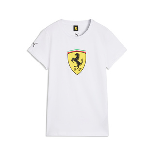 Koszulka t-shirt damska Large Logo Scuderia Ferrari F1 2026 biała Koszulka t-shirt damska Large Logo Scuderia Ferrari F1 2026 biała