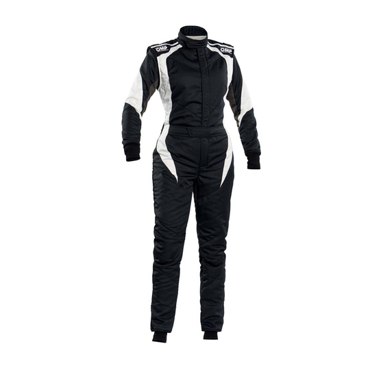 Kombinezon rajdowy OMP FIRST ELLE MY20 czarny (homologacja FIA)